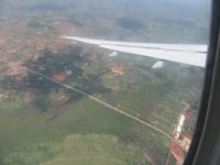 Anflug auf Entebbe